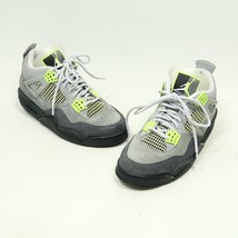 Nike Air Jordan 4 SE 95 Neon Size 8.5 CT5342-007 OG IV Retro Grey Green - £108.51 GBP