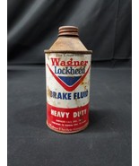 Old Wagner Cone Top Brake Fluid Can Automobile Car Oil Gas Station USA - $259.67 MXN
