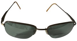 Board Room Classics BC515 YG 52-19 Rectangle Eyeglasses Green Lenses FRA... - $26.99