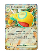 Pokémon TCG Dudunsparce ex 121/159 Double Rare Holo Sv09 - Journey Toget... - $2.73 CAD