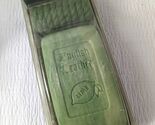 Vintage English Leather Lime Shower Soap On Rope Cord men's green bar so... - $62.00