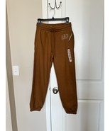 BNWT Gap Men&#39;s Fleece Sweat Pants, Mustard/brown, Size XS reg, Pull up/d... - $40.73 CAD