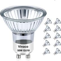 10 Pack 120v 50W GU10 Bulb for Candle Warmer Lamp 50W gu10 Dimmable 2800... - €15,55 EUR