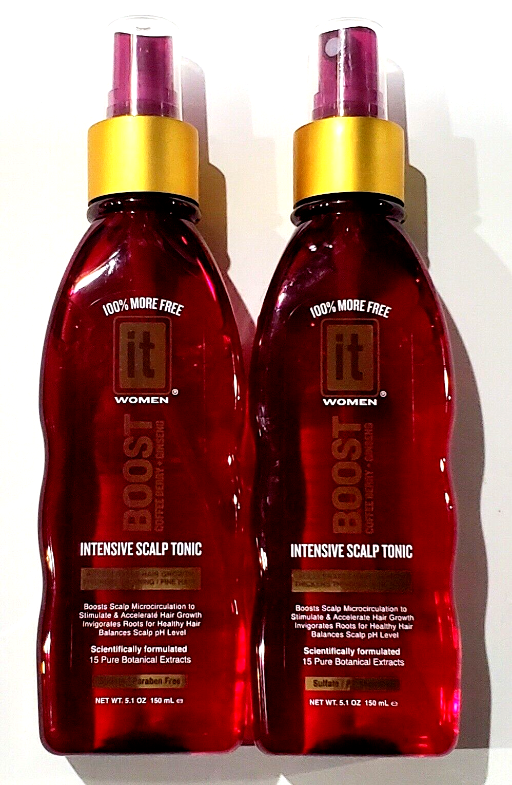 (2) It Women Boost Coffee Berry Ginseng Intensive Scalp Thickening Tonic 5.1 oz - $29.69