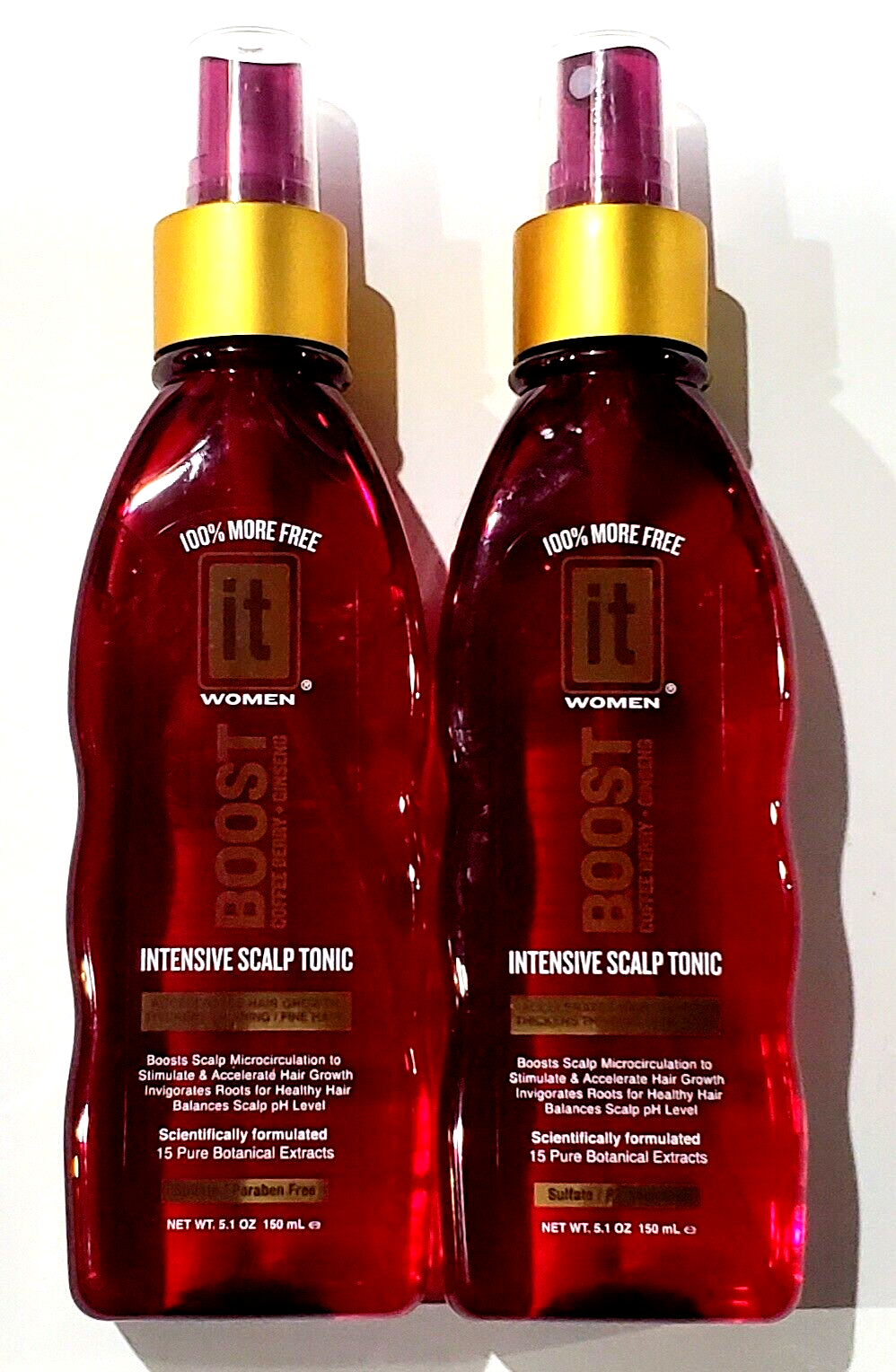 (2) It Women Boost Coffee Berry Ginseng Intensive Scalp Thickening Tonic 5.1 oz - £23.25 GBP