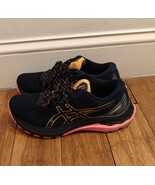 Asics Women's Navy Blue and Coral Athletic Shoes - $30.00