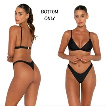 Fae Swimwear Nero Black Zenith Thong Bikini Bottom (S) Nwt - $89.00