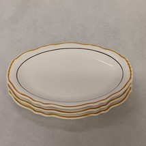 Homer Laughlin HLC870 Oval Dinner Plate Platters 3 Restaurantware 11.5&quot; ... - £28.56 GBP