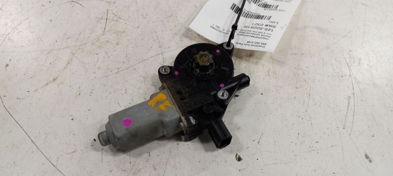 Passenger Right Front Window Regulator Electric Motor Sedan Fits 08-12 A... - $31.46