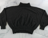 Vintage Nancy Heller Cashmere Sweater Womens Black Long Sleeve Turtlenec... - $34.64