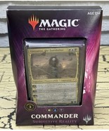 Magic The Gathering 2018 Commander Card Deck Subjective Reality New In Box - $951.78 MXN