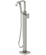 Jacuzzi NW55826 Jacuzzi NW5582 Floor Mounted Tub Filler with Metal Lever Handle, - £431.50 GBP