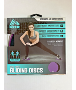 RBX Dual Sided GLIDING DISCS Strength and Conditioning Brand New PURPLE - $13.70 CAD