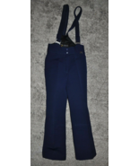 Vtg FERA STRETCH BIB WOMENS SNOW SKI PANTS WOOL POLYAMID LYCRA Blend 8R ... - £62.29 GBP