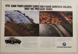 1994 Print Ad BMW 4-Door Cars The Ultimate Driving Machine - £9.82 GBP
