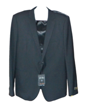 Antica Jartoria Men&#39;s Wool 2 Buttons Italy Jacket Blazer Size US 46 EU 56 - £66.26 GBP