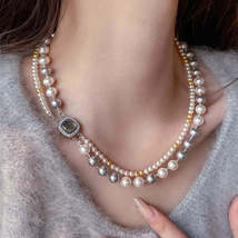 Evelyn ~ Adorable Italian Pearl Necklace - £31.50 GBP