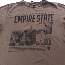 Fashion Nova EMPIRE STATE Women's Brown Cotton Blend Long Sleeve T-Shirt Size L image 8