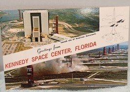 Kennedy Space Center Vintage Florida Postcard , Florida - £3.98 GBP