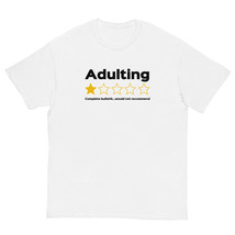 Unisex tee t shirt adulting funny geek comic humour gift giving idea sun... - $20.79+