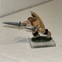Ral Partha Infantry Scout With Sword Dagger &amp; Bow Painted Metal Miniature - $18.78
