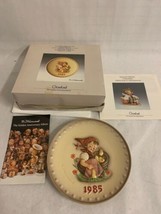 Hummel Goebel BAS Relief Annual Plate Girl Chicks 1985, Chick Girl Decorative... - £19.45 GBP