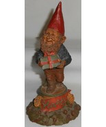 Tom Clark HAPPY FIGURINE Gnome HOLDING GIFT - £12.61 GBP