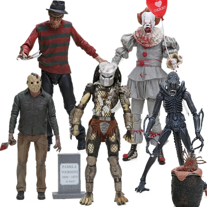 18-20cm NECA Joker clown BJD Predator Friday the 13th The Final Chapter ... - $36.96+