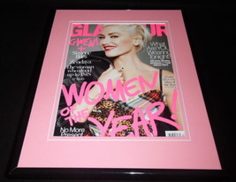 Gwen Stefani Framed 11x14 ORIGINAL 2016 Glamour Woman of the Year Cover  - $34.64
