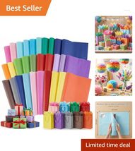 Assorted 120 Sheets Tissue Paper - 20 Colors, 20x14 Inch for DIY Crafts ... - $19.75