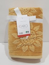 Caro Home 2 Hand Towel Set Sunflower Autumn Fall 100% Cotton - £24.49 GBP