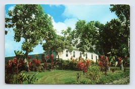 St Benedict&#39;s Catholic Church Honaunau Kona Hawaii HI UNP Chrome Postcard K14 - $3.91