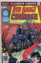 ORIGINAL Vintage 1976 Marvel Classics Comics Series #10 Red Badge of Courage  - £11.81 GBP