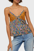 FREE PEOPLE Intimately Femmes Haut Little Dream Cami Douce Multicolore Taille XS - £26.36 GBP