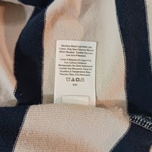 Free Assembly MKN0024 Men's Tan & Black Stripes Cotton Short Sleeve T-Shirt L image 6