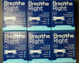 6 Packs - Breathe Right Nasal Strips SMALL / MEDIUM Clear 30 Each (180 TL) - £51.37 GBP