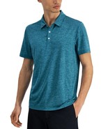 Alfani Polo Shirt Men&#39;s Small Turquoise Performance Stretch Moisture Wic... - $28.07 CAD