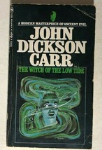 The Witch Of The Low Tide By John Dickson Carr (1968) Bantam horror/mystery Pb - £10.11 GBP