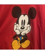 Vintage MICKEY &amp; Co. Walt Disney RED Size 3X  T-SHIRT Made In USA - $82.27 CAD