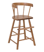 BOOSTER HIGH CHAIR Amish Handmade Heirloom Quality Oak YOUTH  Furniture - £289.53 GBP