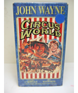 John Wayne Circus World 2x VHS CAT #216 Rita Hayworth Claudia Cardinale ... - £5.28 GBP