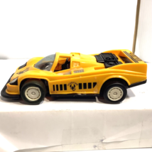Vintage Pull Back Car Working Yellow Scorpion - $9.97