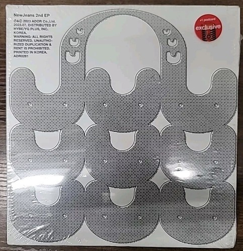 New Jeans Get Up CD Bunny Beach Bag Black Version 2nd EP Sealed (SEE DET... - $13.85
