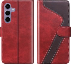 For Samsung Galaxy S24 Wallet Case Leather Flip Case RFID Blocking Credit Card H - £26.27 GBP