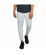 Mens Joggers Pants Under Armour Gray Cold Gear MK1 French Terry Zip Legs... - £30.38 GBP