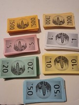 Star Wars Episode 1 Vintage Monopoly Replacement Pieces Money Lot - $18.05