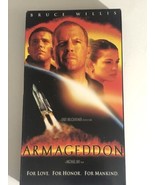 Armageddon VHS Tape Bruce Willis Ben Affleck S2B - $5.93