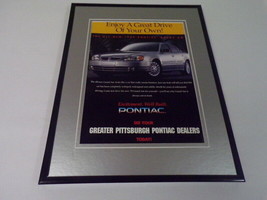 1998 Greater Pittsburgh Pontiac / Grand Am 11x14 Framed ORIGINAL Adverti... - £26.20 GBP