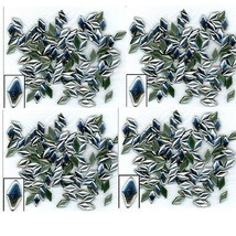 DIAMOND Shape RHINESTuds 8mm Hot Fx. SILVER color  144 - $5.68