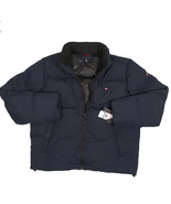 NEW Tommy Hilfiger Down Puffer Jacket! Navy With Signature Tommy Flag on... - $149.08 CAD